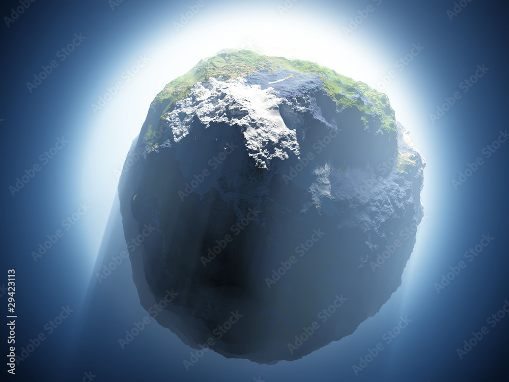 Naklejka premium astéroïde