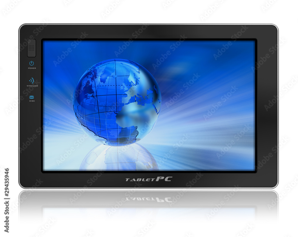 Conceptual tablet PC Conceptual tablet PC