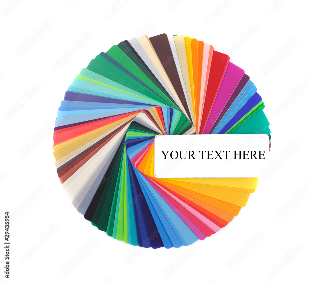 Obraz premium color palette