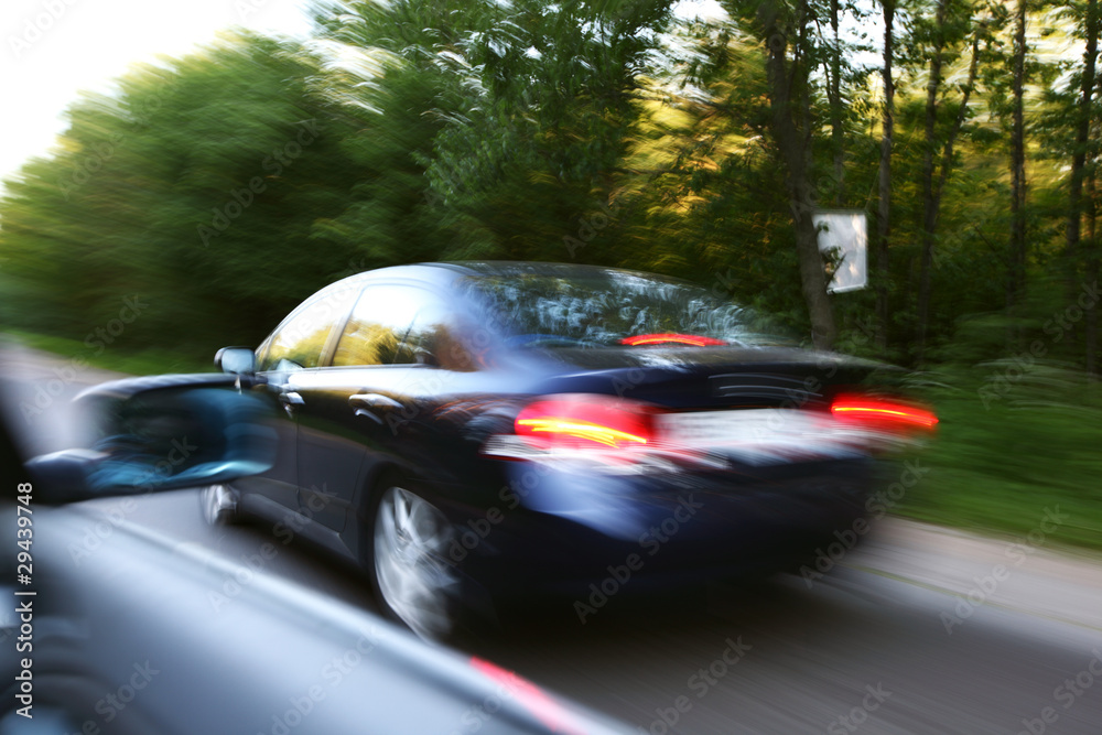 Naklejka premium speed car