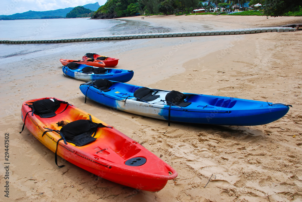 kayak beach
