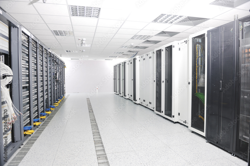 Obraz premium network server room