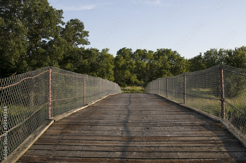 Bridge at Park in Iowa