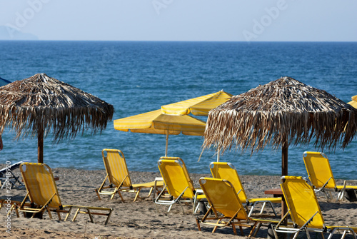 Evening beach