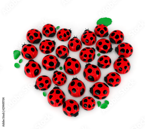 Valentine Lady Bugs