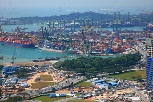 Tanjong Pagar Container Terminal,Singapore photo