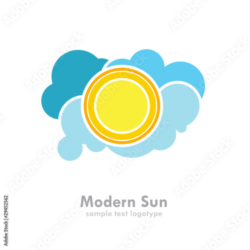 Logo Modern Weather # Vector