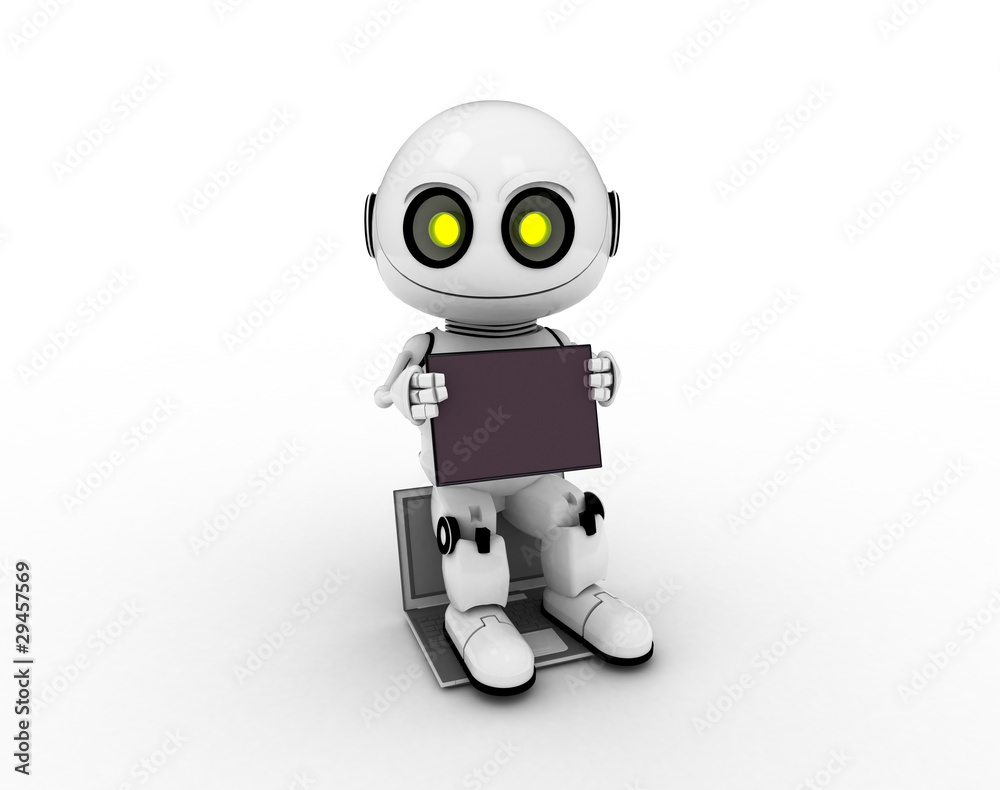 white robot white robot