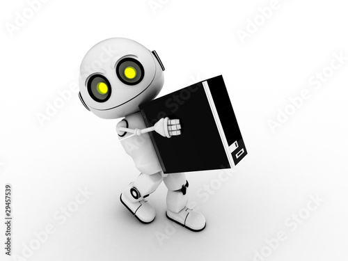 white robot
