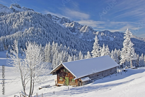 Wasensteiner Alm im Winter © Hans und Christa Ede