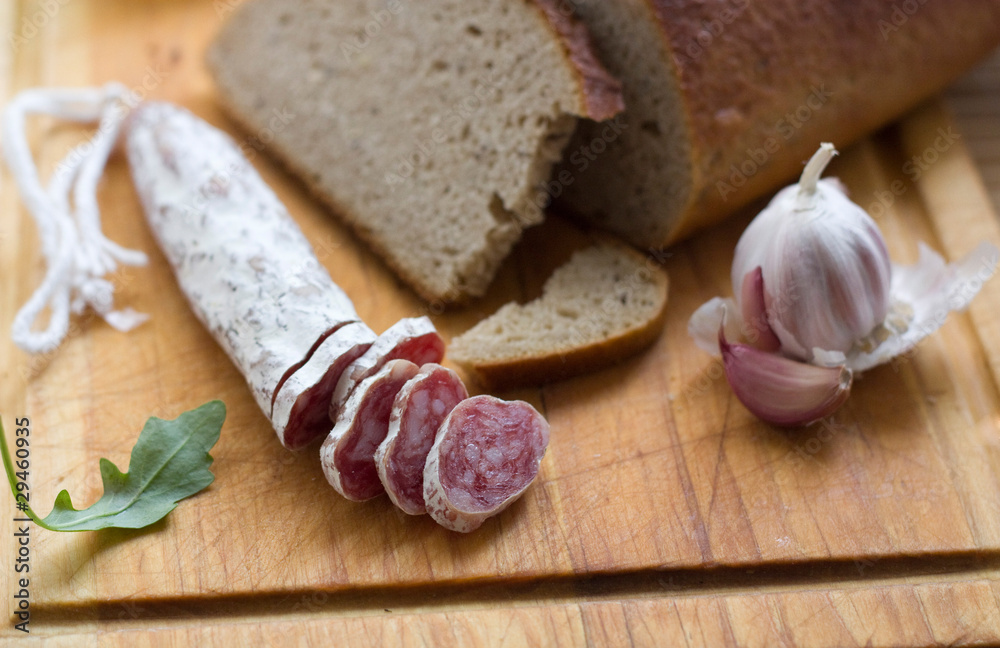 Salami sausage Salami sausage