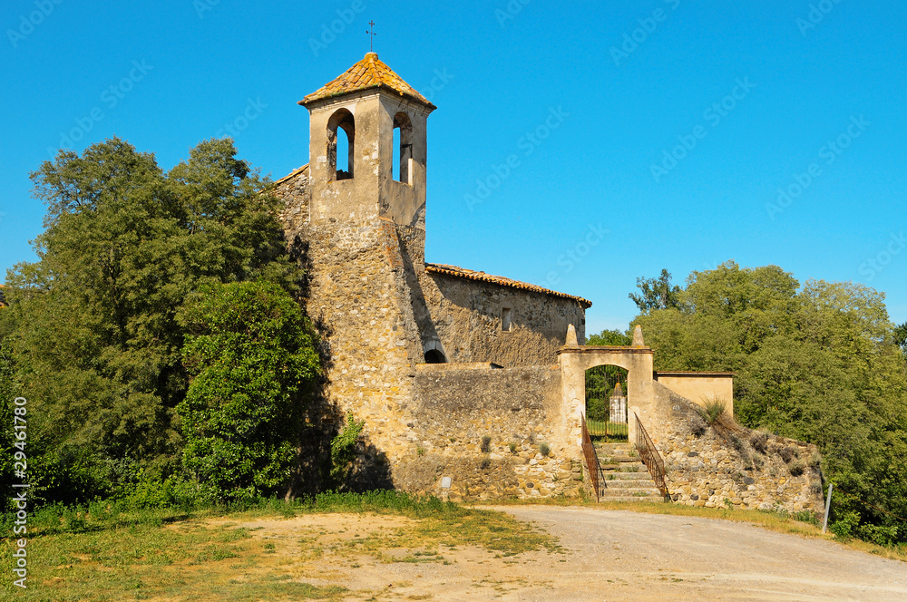 Sant Marti Church in Besalu, Spain