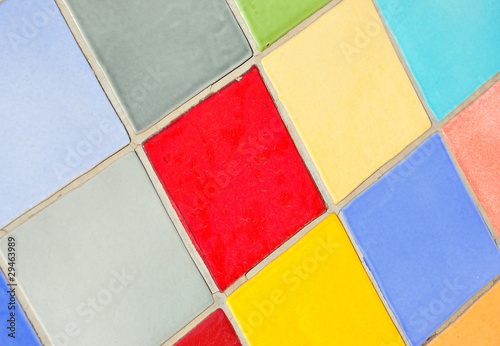 carrelage céramique provence coloré - fond et texture