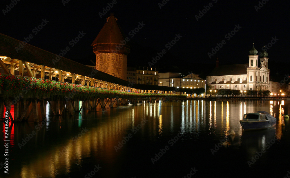 Chapel bridge in Luzern