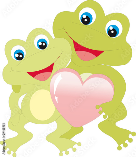Frogs with heart