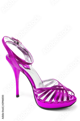 Purple shoe