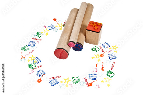 rubber stamps