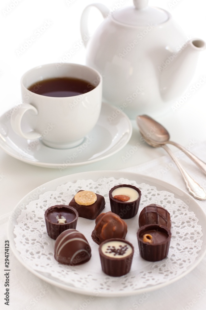 tea and chocolates tea and chocolates