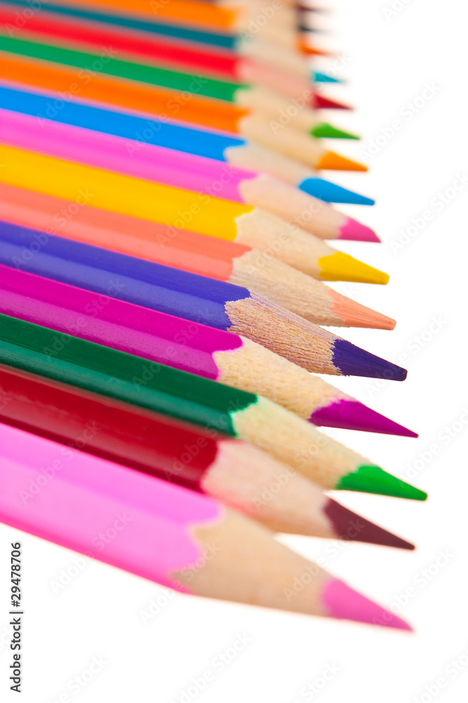 Fototapeta premium colored pencils