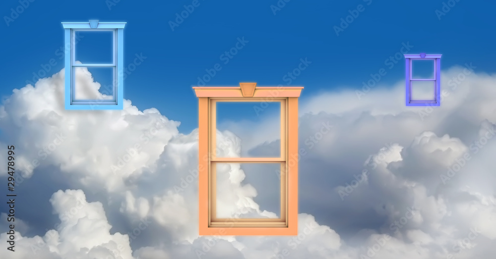 ventanas y cielo ventanas y cielo