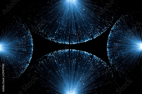 Fibre optic concept background.