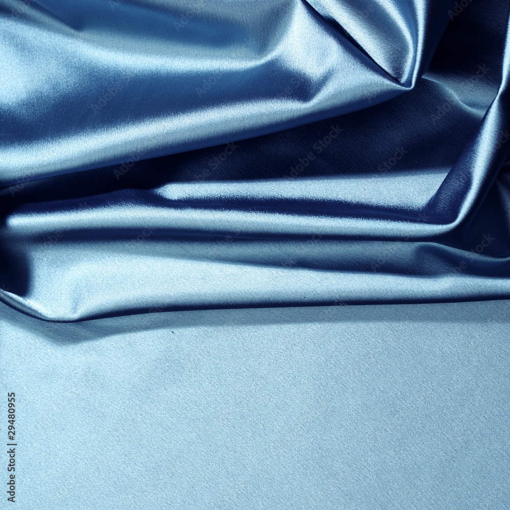 Fototapeta premium blue satin