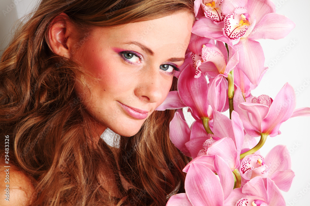 orchid woman orchid woman