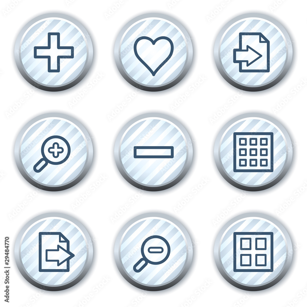 Image viewer web icons set 1, stripped light blue circle buttons Image viewer web icons set 1, stripped light blue circle buttons