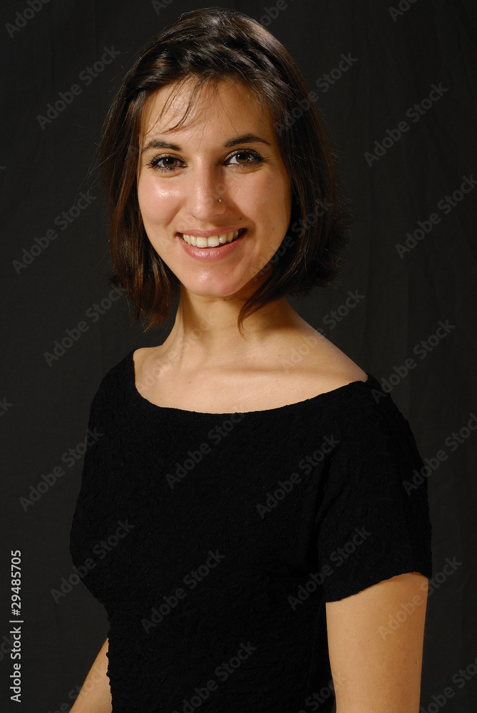 portrait d'une femme brune 4