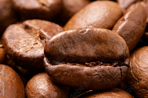 Close-up of Coffee Beans