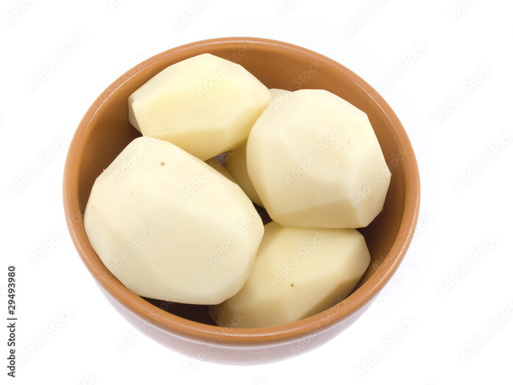 Capacity with the cleared potato Capacity with the cleared potato