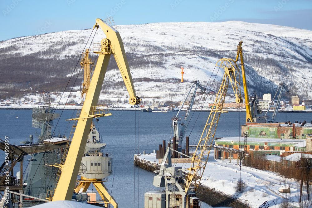 Shore of Kola Bay