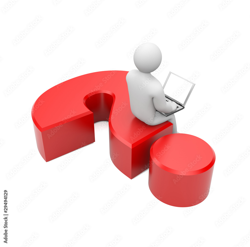 Seeking answer. Image contain clipping path Seeking answer. Image contain clipping path