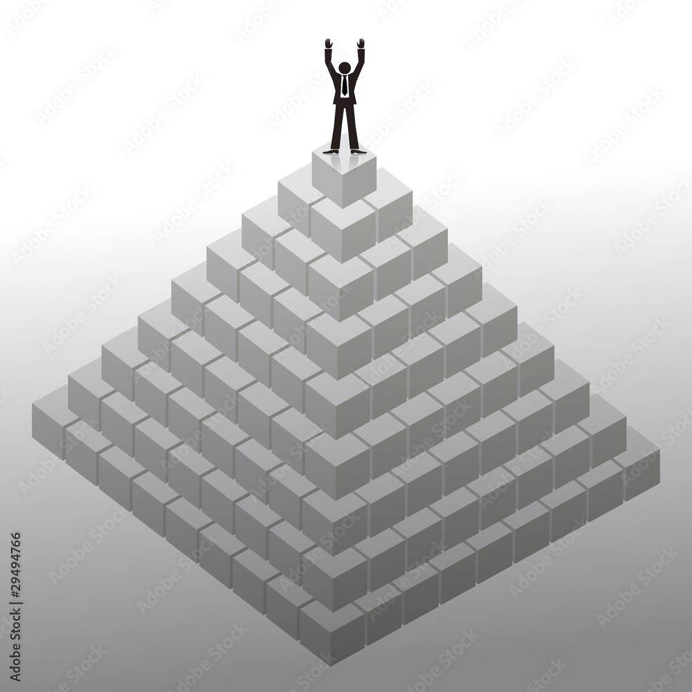 pyramid 2 Stock Vector | Adobe Stock