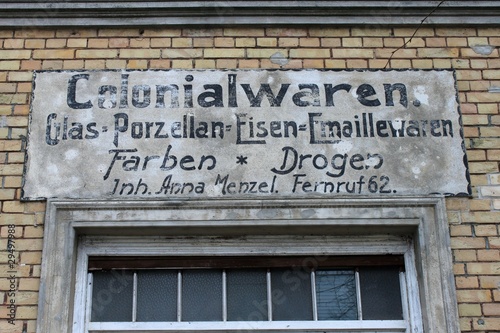 Alter Tante Emma Laden.