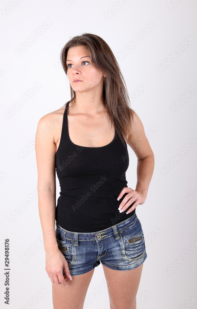 Young brunette portrait Young brunette portrait