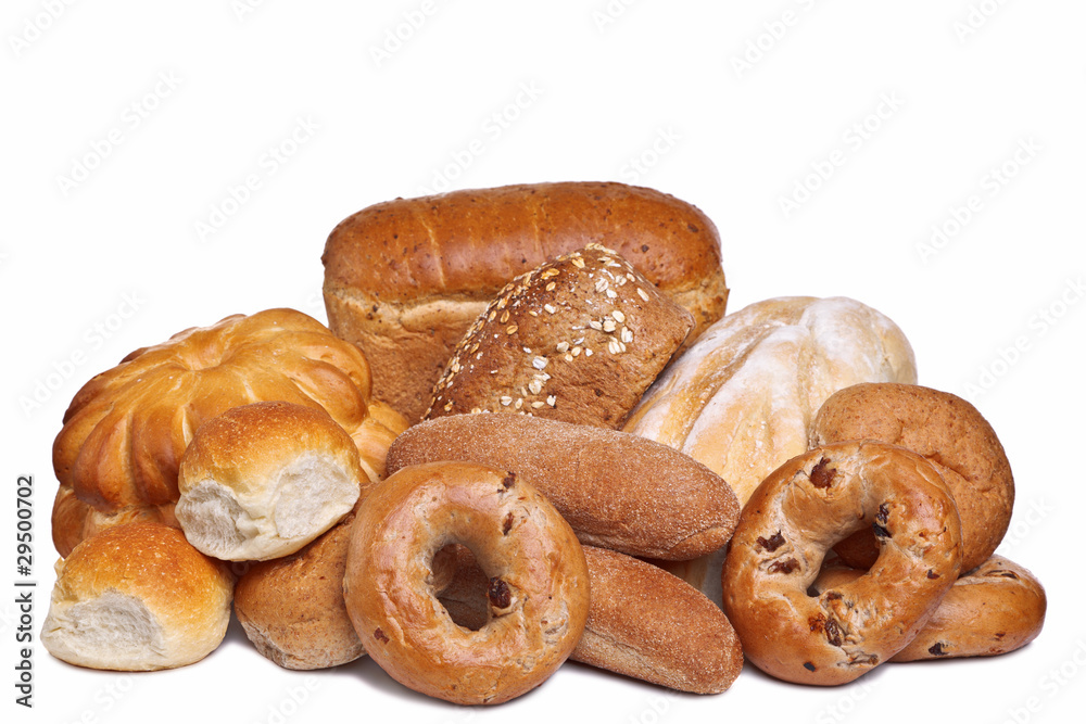 Assortment of bread