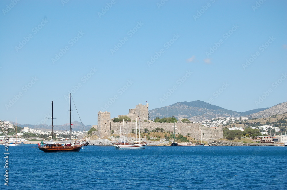 Boats in Port Bodrum