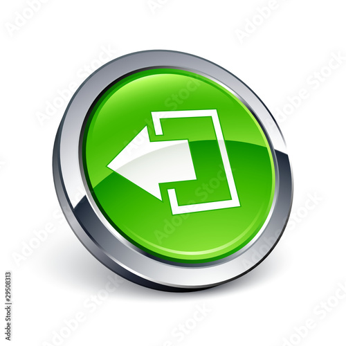 icône bouton internet sortie déconnexion