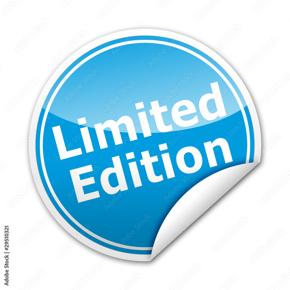 Pegatina Limited Edition con reborde Pegatina Limited Edition con reborde