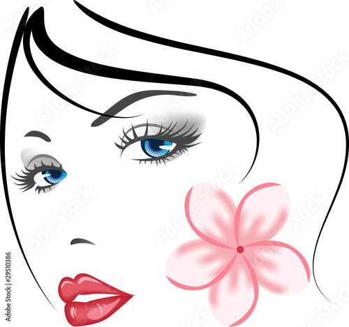 beauty face girl