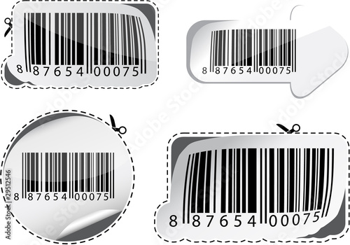 Set of barcodes.