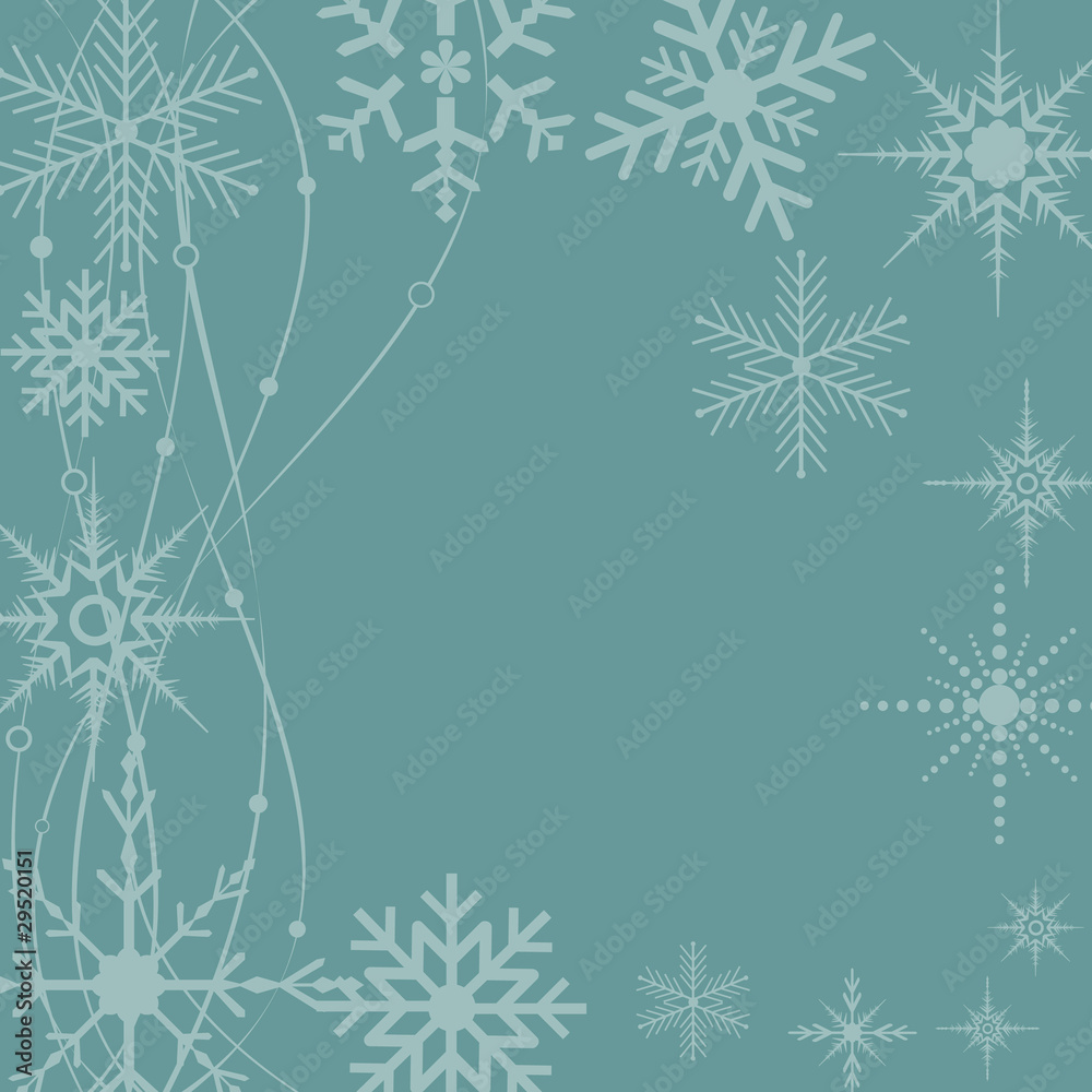 Winter snowflakes Winter snowflakes