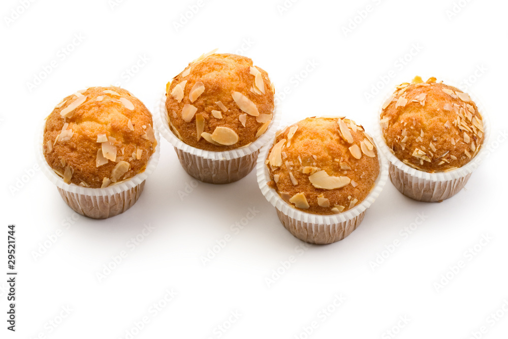 Cakes isolated on white Cakes isolated on white