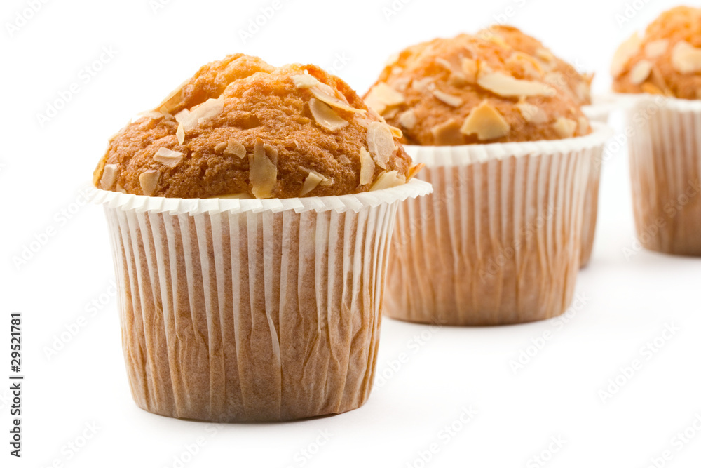 Cakes isolated on white Cakes isolated on white