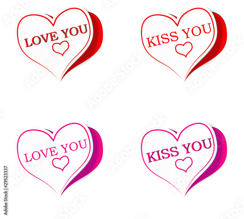 With love - enamoured bubbles