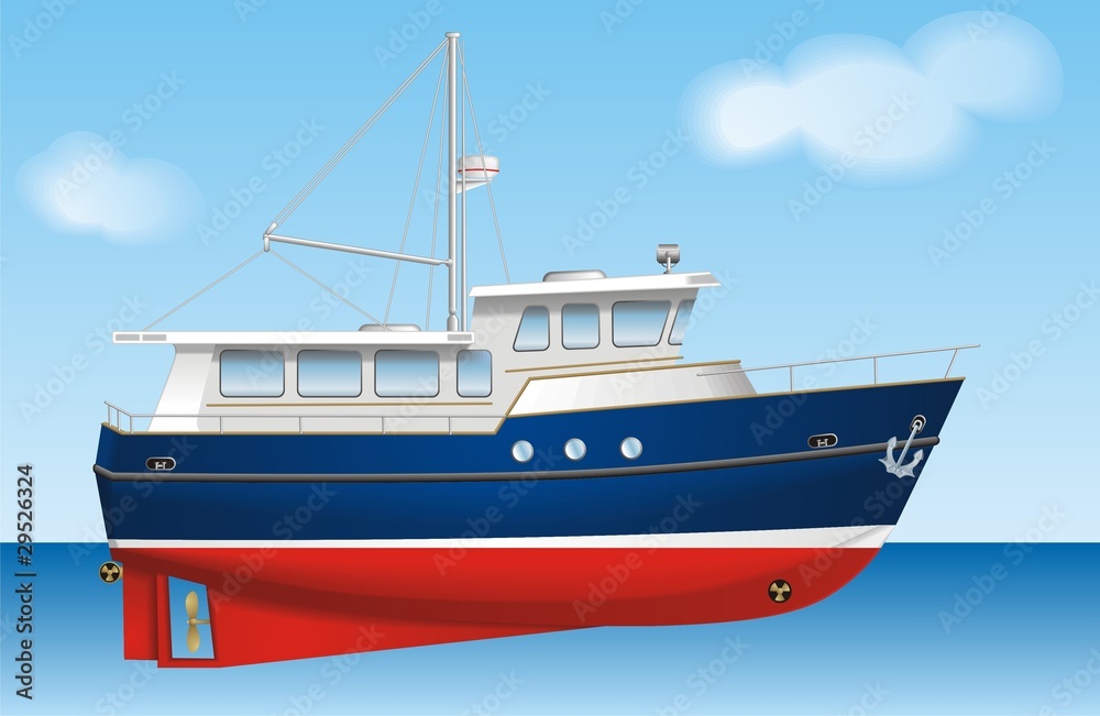 Boat vector