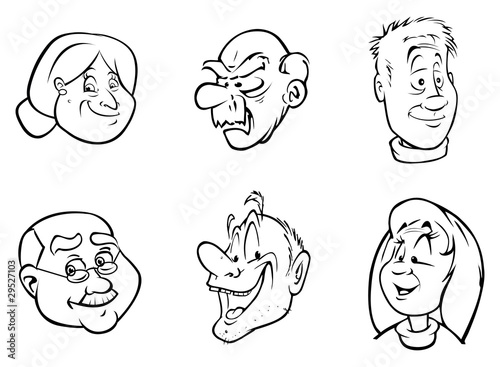 old faces