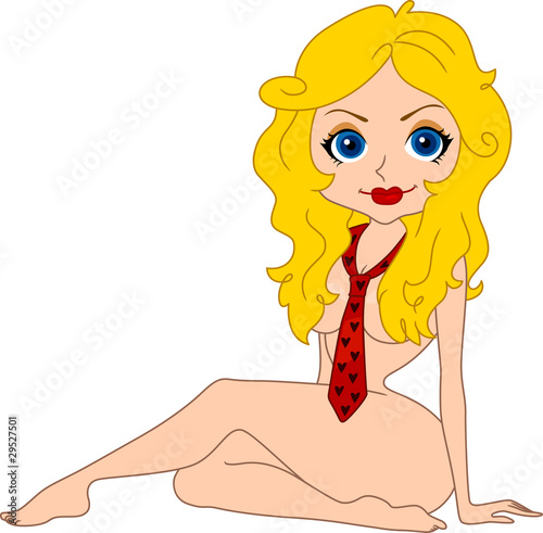 Naked Pinup Girl