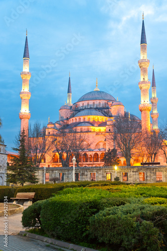 Photography The Blue Mosque, Istanbul, Turkey.